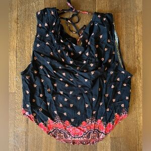 Free People Sleeveless Handkerchief Top